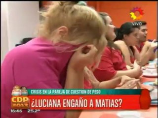 Crisis de pareja en Cuestión de Peso