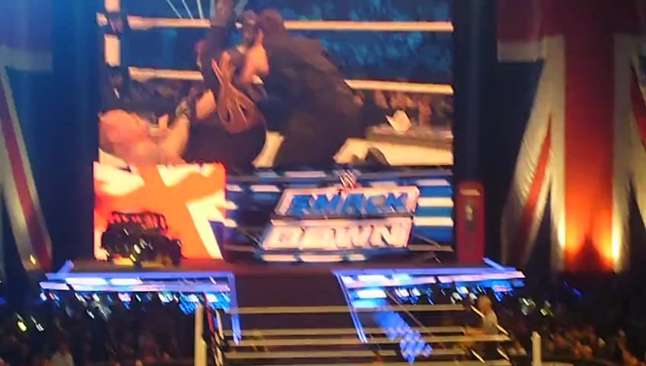 Dean Ambrose Vs The Undertaker WWE Smackdown pt 2