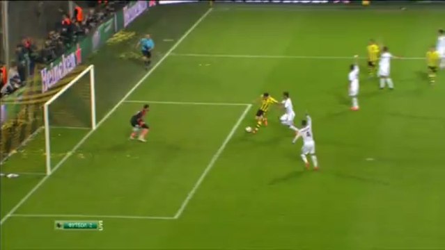 Боруссия 2-1 Реал. Левандовски.