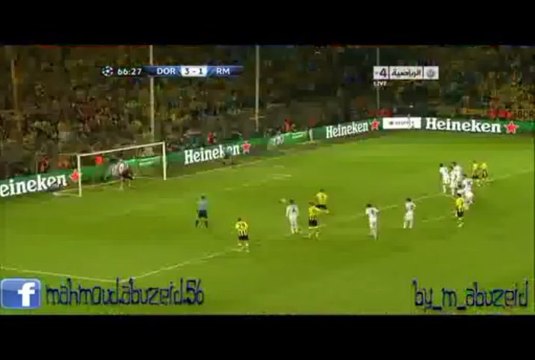 هدف ليفاندوسكى - بوروسيا دوتموند و ريال مدريد [[ 4-1 ]]- دورى أبطال أوروبا تعليق رؤوف خليف 2013