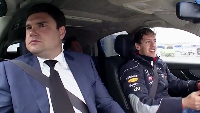 Vettel drives Russian Grand Prix track in Sochi