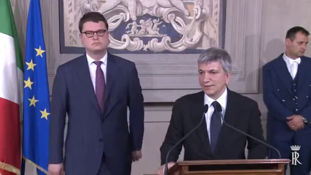 Roma - Gruppo Sinistra Ecologia Libertà al termine delle consultazioni con Napolitano (23.04.13)