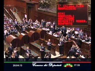 Roma - L'elezione del Capo dello Stato -6- (20.04.13)