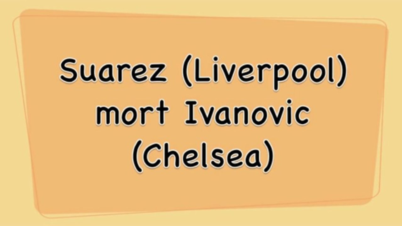 Suarez mort Ivanovic