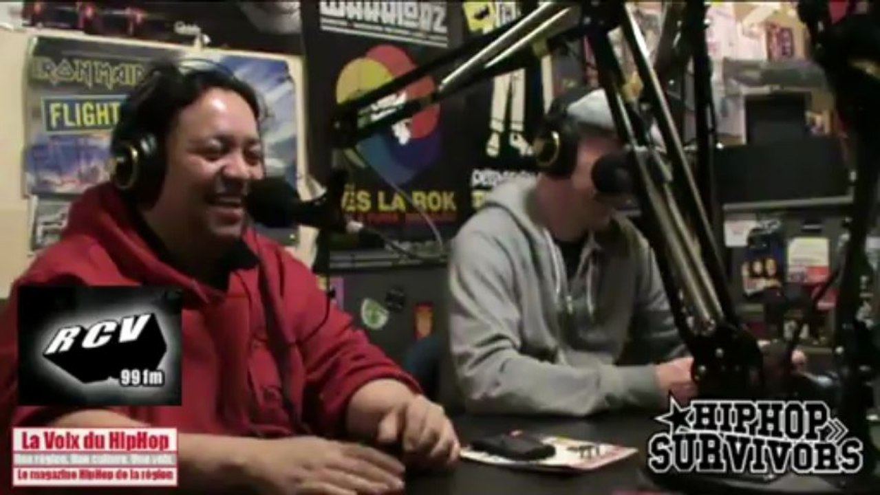 Interview de Jimmy Jay, Dj Freshhh et Mathieu sur RCV radio (La Voix du HipHop)