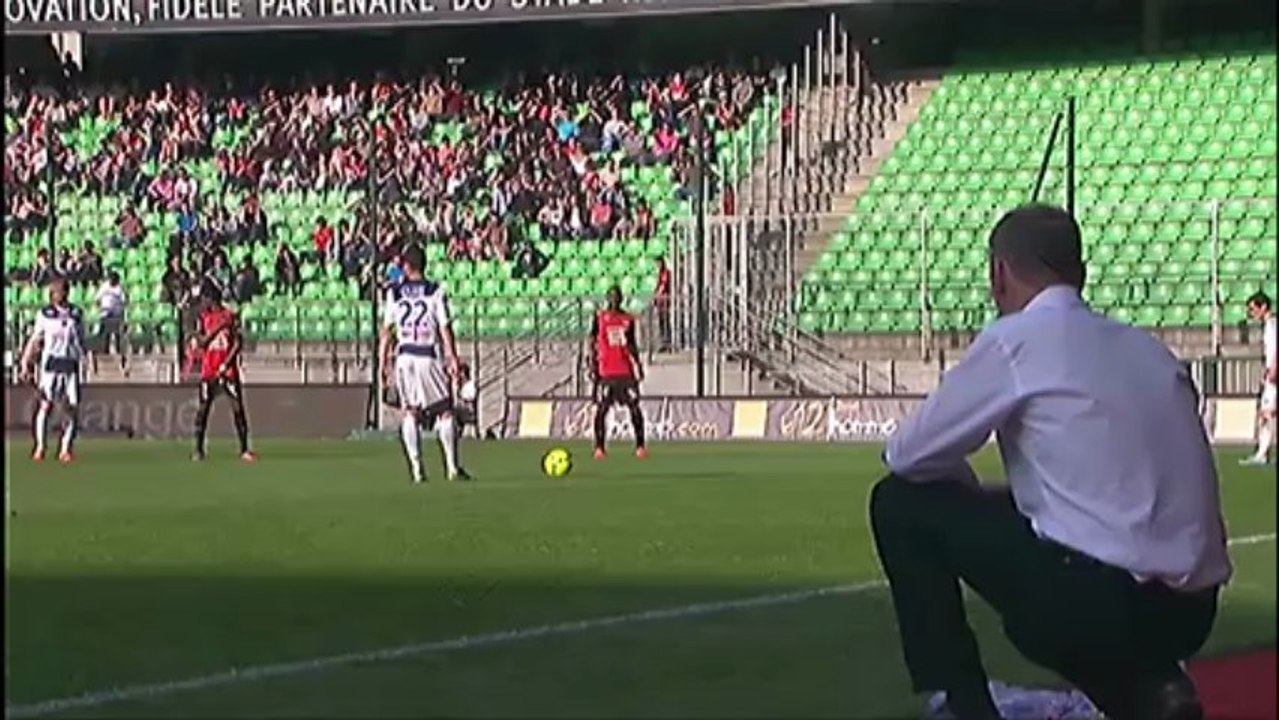 But Jérémie BRECHET (27ème) - Stade Rennais FC - ESTAC Troyes (1-2) - saison 2012/2013
