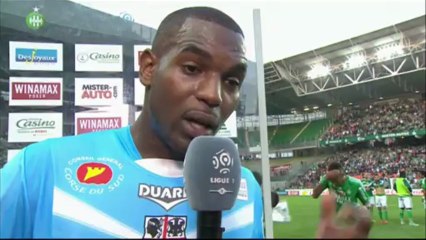 Interview de fin de match : AS Saint-Etienne - AC Ajaccio - saison 2012/2013