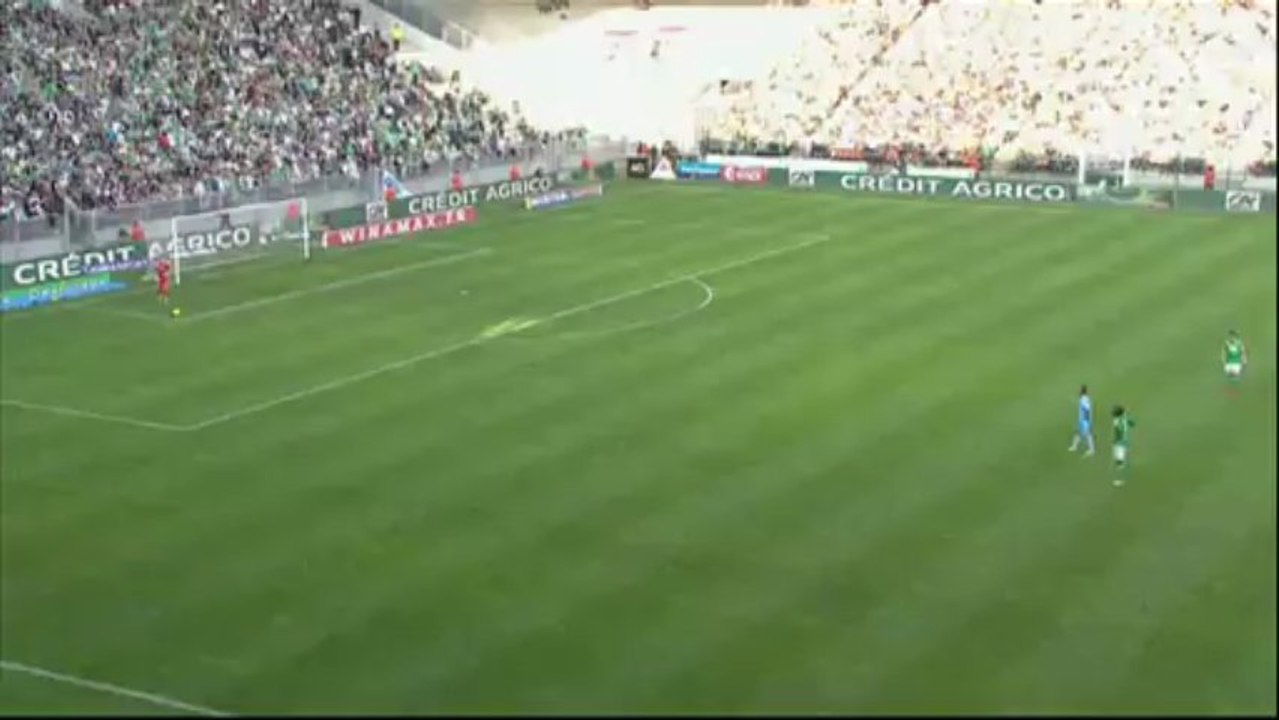 But Pierre-Emerick AUBAMEYANG (23ème) - AS Saint-Etienne - AC Ajaccio (4-2) - saison 2012/2013