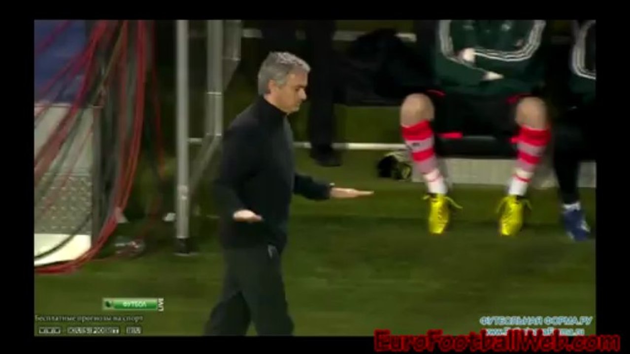 Mourinho Reactions against Dortmund