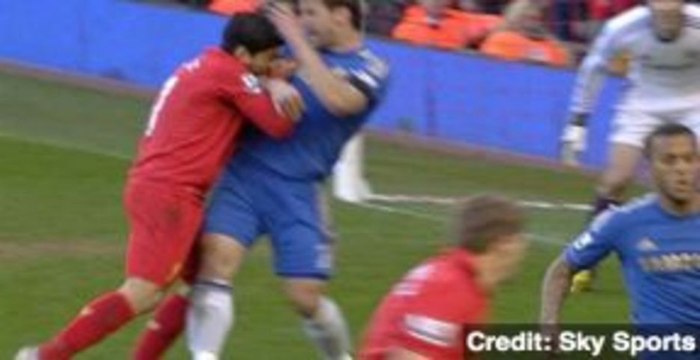 Luis Suarez Suspended for Biting Chelsea Player