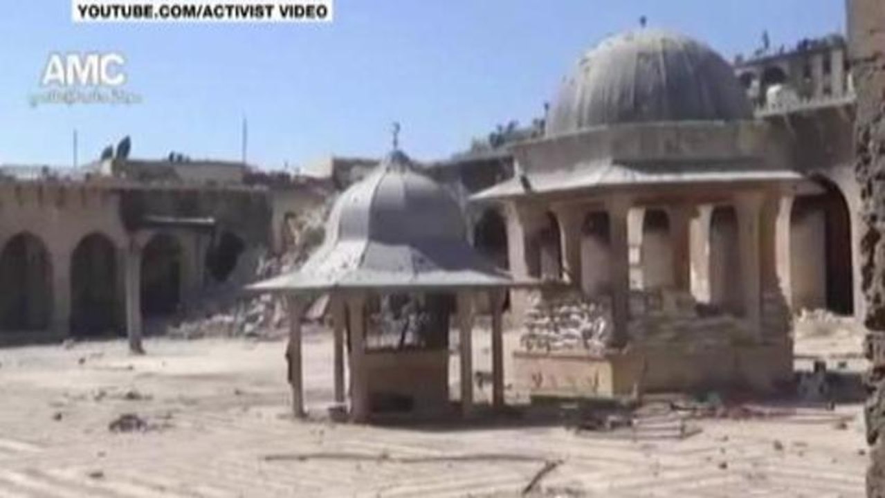 Syria fighting in Aleppo destroys UNESCO site