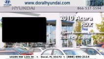 Used 2010 Acura RDX in Miami @ Doral Hyundai