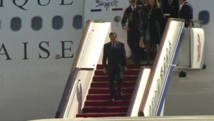 French president begins China state visit