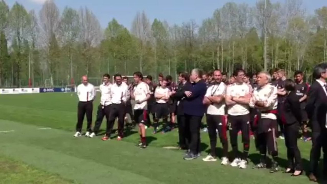 INZAGHI SPIEGA I METODI DI ALLENAMENTO DEGLI ALLIEVI NAZIONALI DEL MILAN