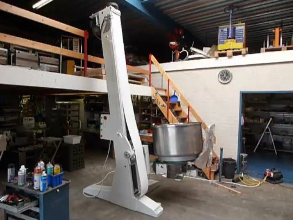 Celba HK600 bowl lift suitable for Diosna bowls