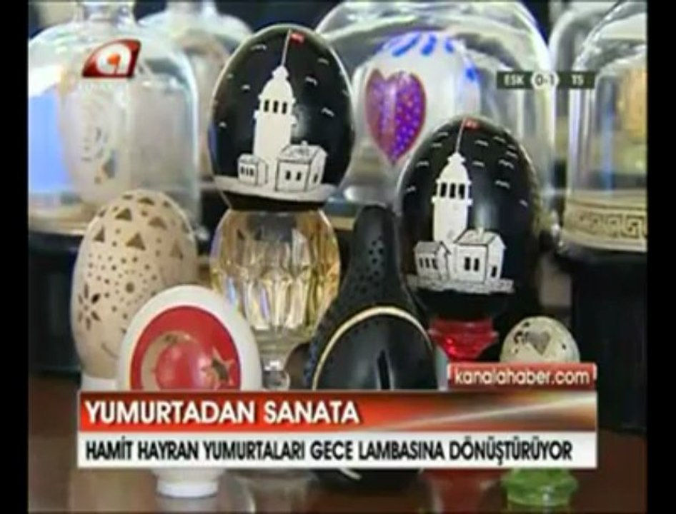 Yumurta ile harikalar meydana getirdi!