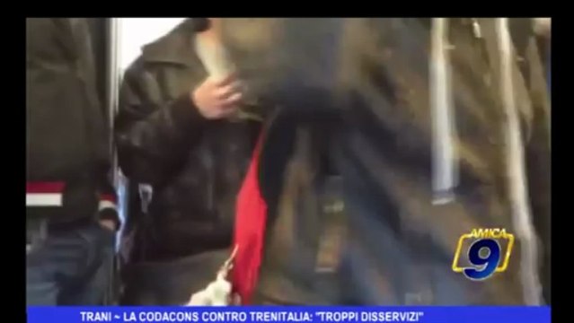 Trani | La CODACONS contro Trenitalia: troppi disservizi