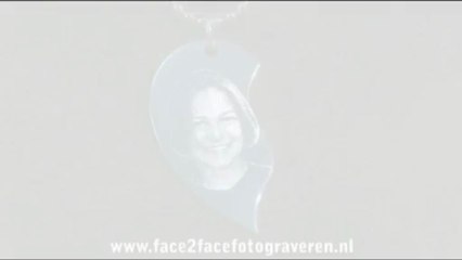 Helft gebroken hart incl. graveren