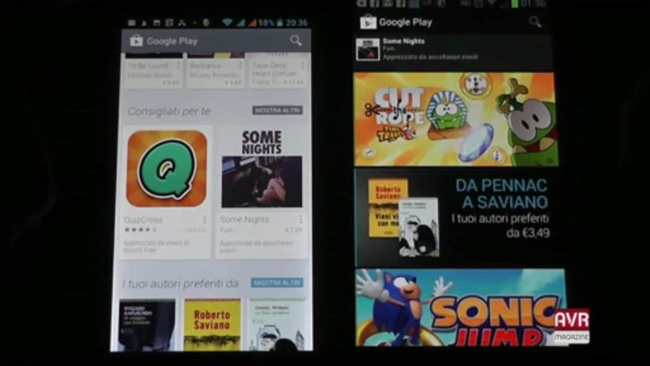 Differenze Google Play Store 4 e Google Play Store 3 - AVRMagazine.com