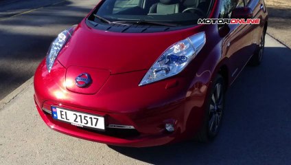 Nissan Leaf MY 2013, primo contatto