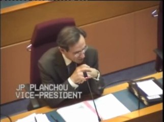 Réponse de JP Planchou à une question d'actualité du groupe PRG-MUP sur la politique régionale du numérique