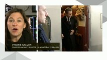Nicolas Sarkozy le conférencier, à Montréal