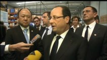 Hollande en Chine avec deux priorités : l'économie et la relation politique