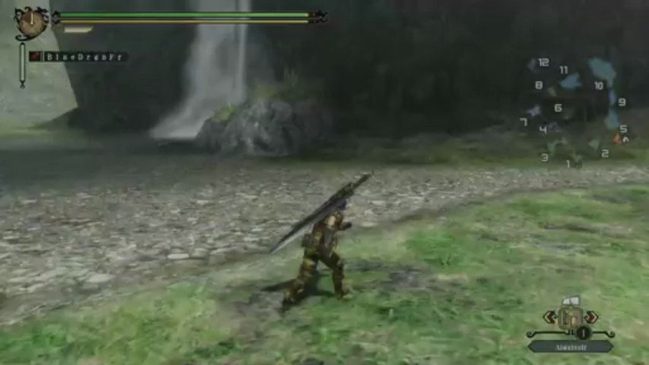 Let's Play Monster Hunter Tri Ultimate - Epée large, champignons, et petits monstres (solo-#02)