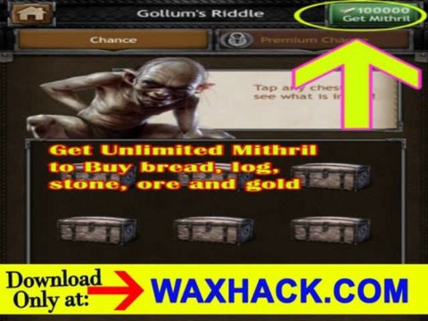 The Hobbit Kingdoms of Middle Earth Hack 2013 - No jailbreak - New Release The Hobbit Kingdoms of Middle Earth Other Resources Cheat