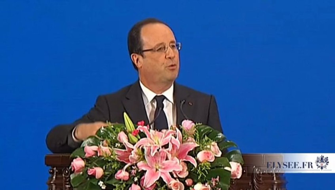 Discours lors de la conclusion des travaux du Forum économique à Pékin