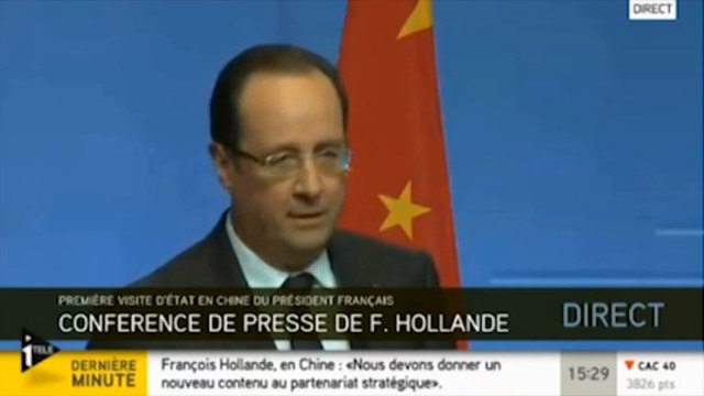 Chine : Hollande veut aussi des emplois en France