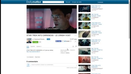 Pré-home/Interstitiel - Star Trek Into Darkness