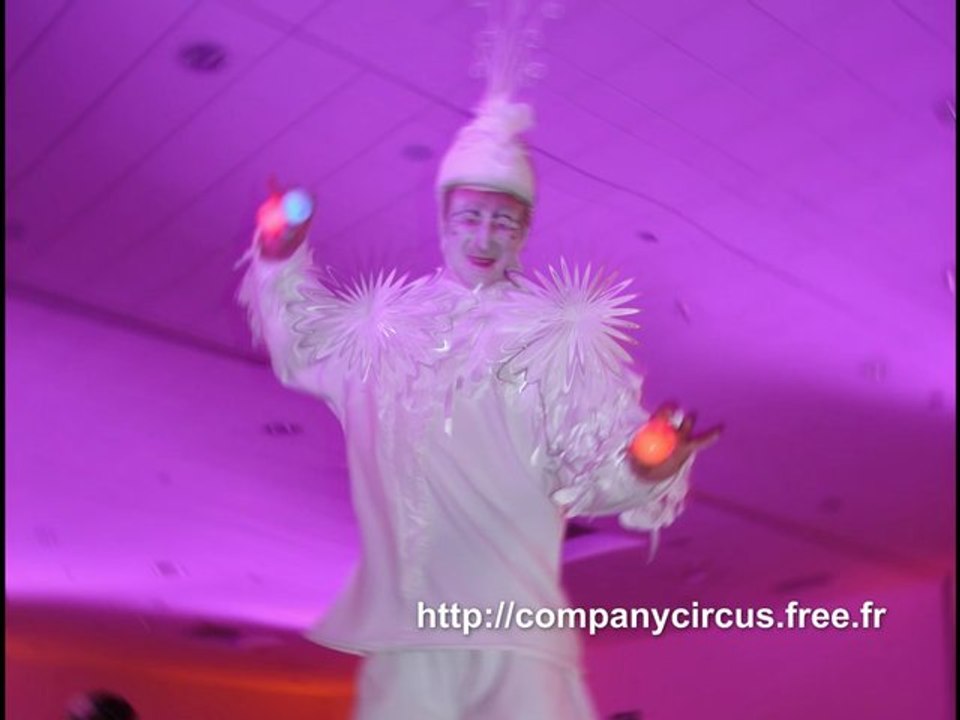 echassiers lumineux 06 08 68 40 42 parades receptions soirees blanches echassier blanc