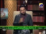 Jummah Kareem Ep #8 Part 2 with Aamir Liaquat Husain on Geo tv at 19-4-2013