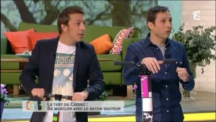 Baton sauteur & fitness avec Stéfane Bern sur FRANCE2