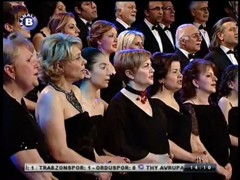 TRABZON VAKFI TÜRK HALK MÜZİĞİ KOROSU - Kanal B Tv Kayıtları - 2. BÖLÜM - 05 Nisan 2013