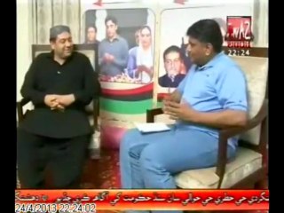 PPP Candidate of PS88 Syed Owais Muzzaffar's Interview in Awaaz TV