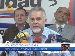 Bloque parlamentario de la Unidad critica "comisión insquisidora" conformada por el PSUV