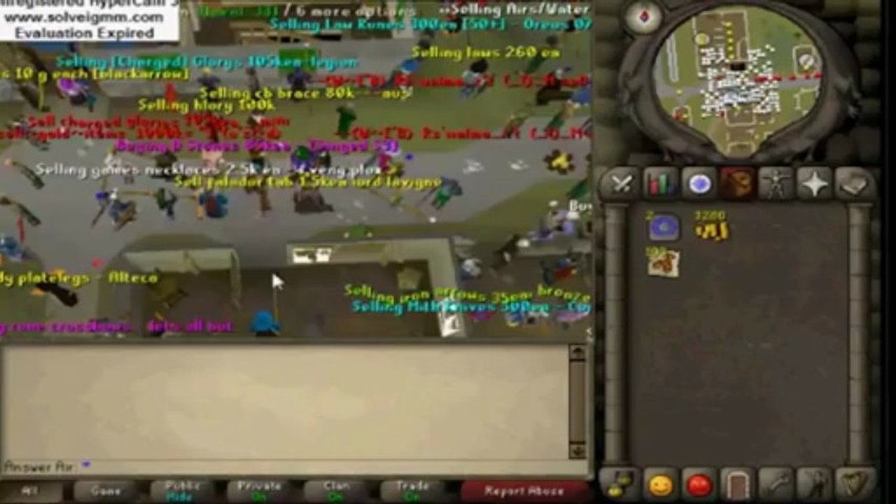 Runescape 2007 Trolling