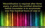 ADHD Counseling Certification Program
