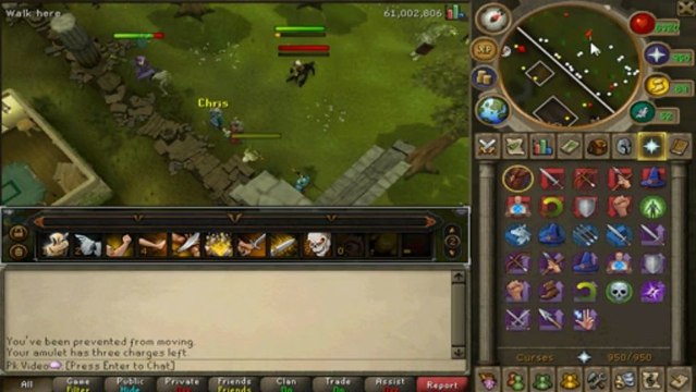 Runescape: Chris Archie's Pk Commentary 'Welcome Back, Me! :D'