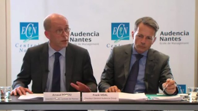 Conférence de presse Centrale Nantes - Audencia Nantes
