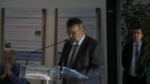 Contrat Territorial Doue 2013 - 2017 discours de Alain Lapeyronnie président du SIDE