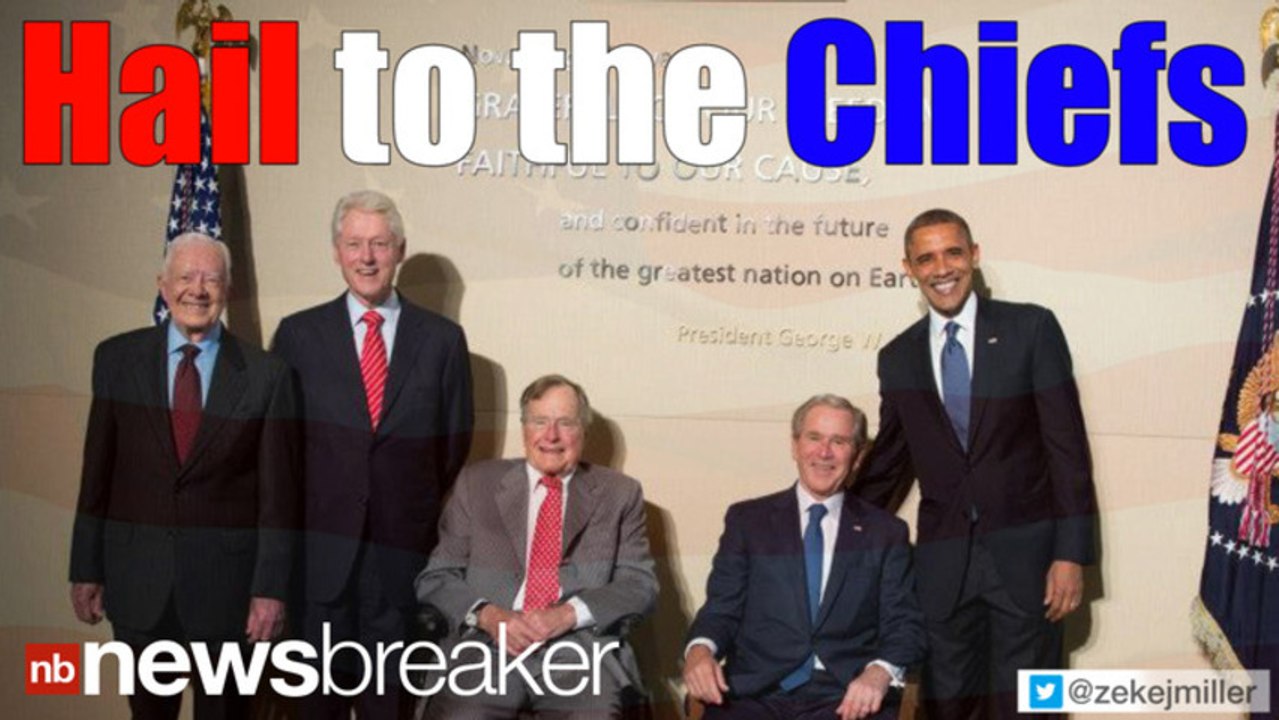 All Living Presidents Praise Controversial President George W. Bush