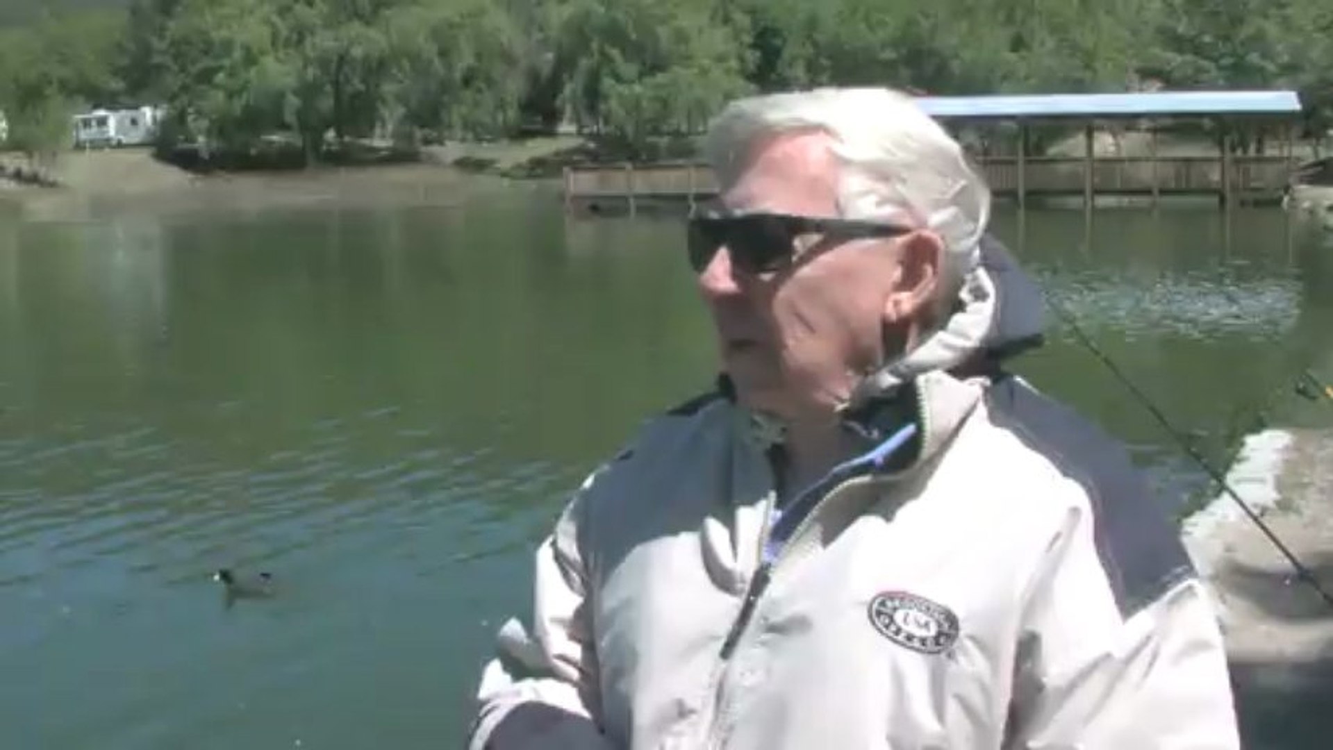 ⁣Camping RV Resort Southern California Fresh Trout Dinner