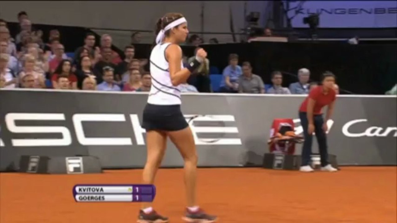 Stuttgart: görges zunächst stark, dann kommt kvitova
