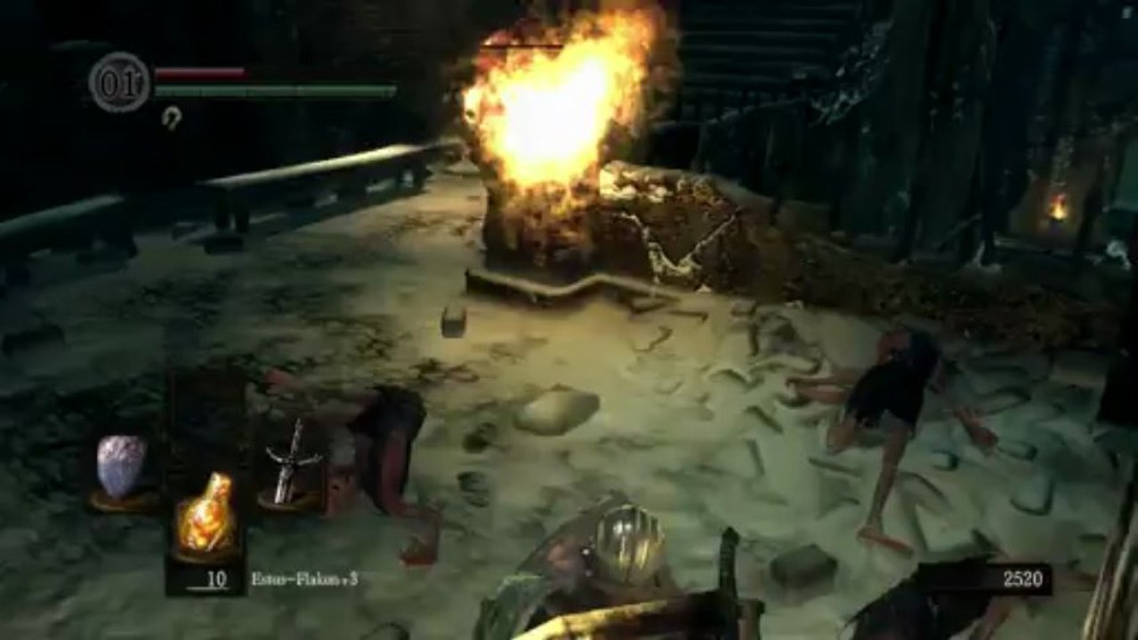 Let's Play Dark Souls [BLIND] (German) Part 118 - eine übergemalt bekommen