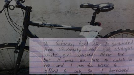 The Bicycle Thief with the Domino's Coupon