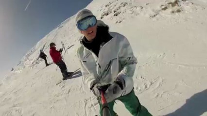 Snowboard GoPro Hero !!! 2013 (Mont-Dore, Part 2)