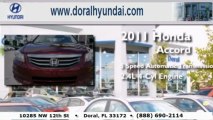 Miami 2011 Honda Accord LX-P Sedan @ Doral Hyundai - S693758A